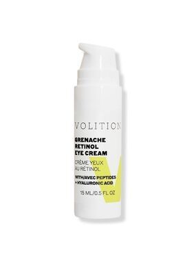 VOLITION Grenache Retinol Eye Cream with Peptides + Hyaluronic Acid | NEW |